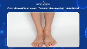 lông chân có tự rụng không