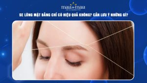 se lông mặt bằng chỉ