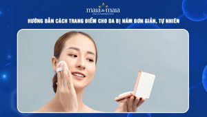 cách trang điểm cho da bị nám