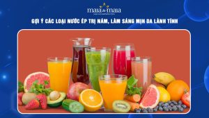 nước ép trị nám