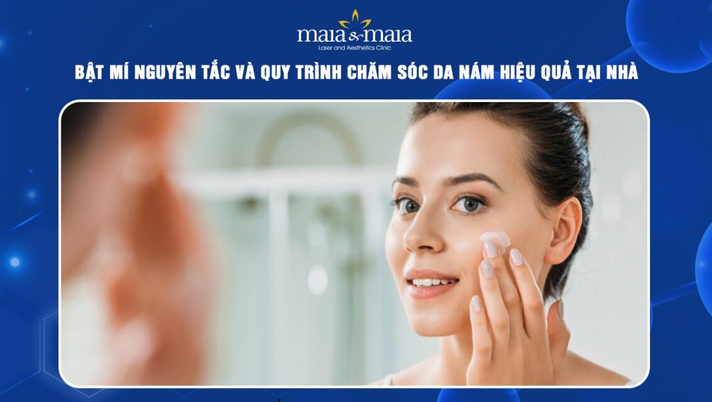 Bật mí nguyên tắc và quy trình chăm sóc da nám hiệu quả tại nhà 1 quy trình chăm sóc da nám