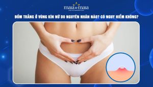 đốm trắng ở vùng kín nữ