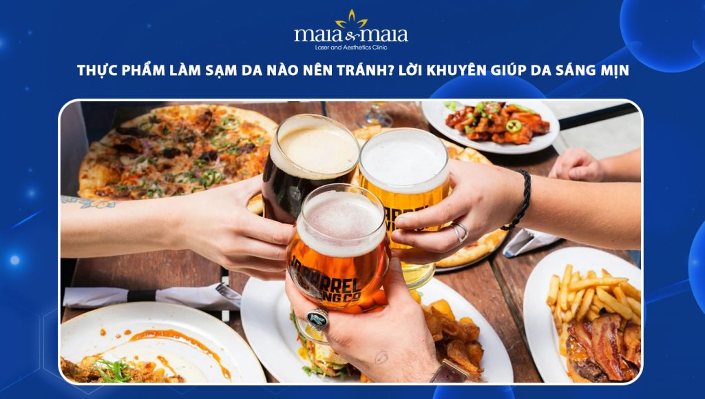 Thực phẩm làm sạm da nên tránh và bí quyết để da sáng mịn 1 thực phẩm làm sạm da