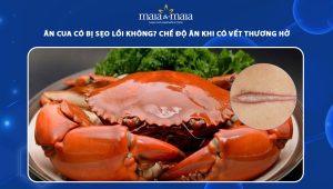 ăn cua có bị sẹo lồi không