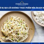 ăn giá có bị sẹo lồi không