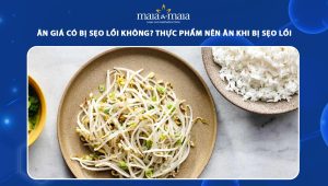 ăn giá có bị sẹo lồi không