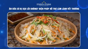 ăn sứa có bị sẹo lồi không