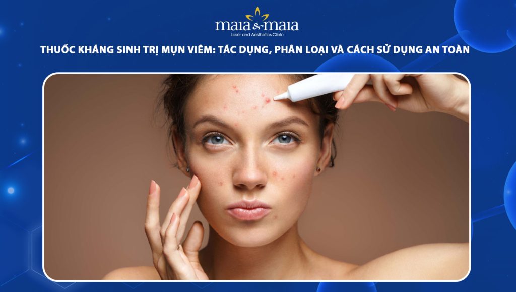 thuốc kháng sinh trị mụn viêm