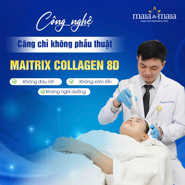 Căng da mặt bằng chỉ không tiêu có hại không? 4 công nghệ maitrix collagen 8d tại nhà