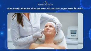 Căng da mặt bằng chỉ vàng 24k có gì đặc biệt? Tác dụng phụ cần chú ý 80 căng da mặt bằng chỉ vàng