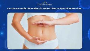 chăm sóc sau khi căng da bụng