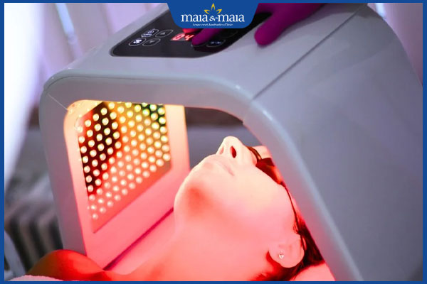 chiếu đèn phục hồi da