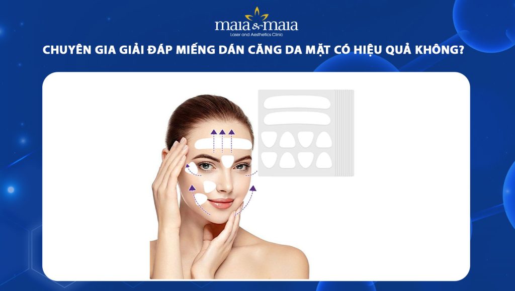 miếng dán căng da mặt