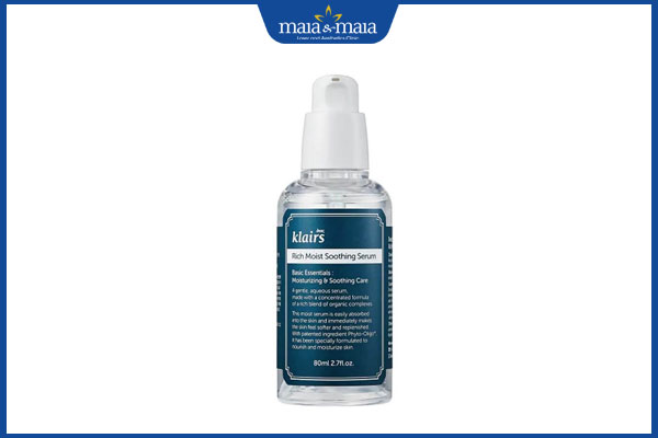 TOP 6 sản phẩm serum căng bóng da được ưa chuộng hiện nay 4 serum Klairs Rich Moist Soothing