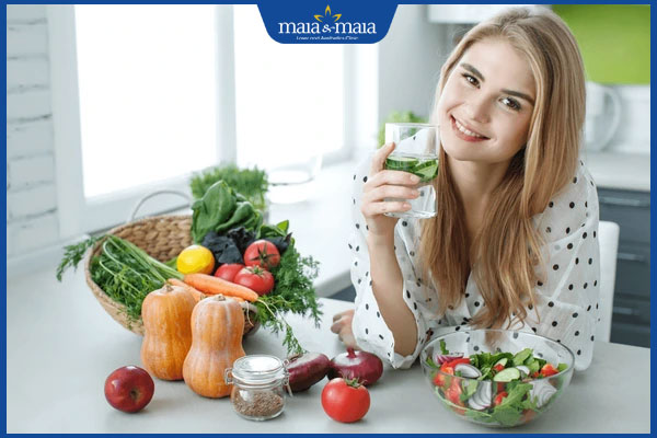 ăn uống sau laser