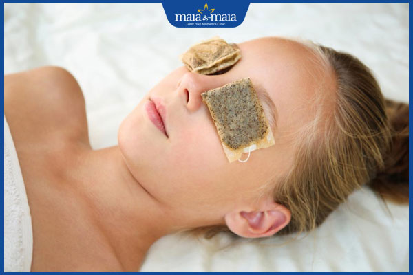 Hướng dẫn cách trẻ hóa vùng mắt hiệu quả? Địa chỉ trẻ hóa mắt uy tín 4 đắp trà túi lọc