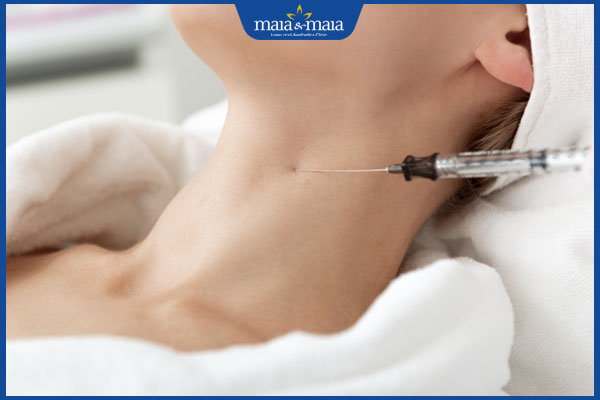 Tiêm trẻ hóa vùng cổ có an toàn không? Quy trình và chi phí liệu trình 7 giá tiêm trẻ hóa cổ