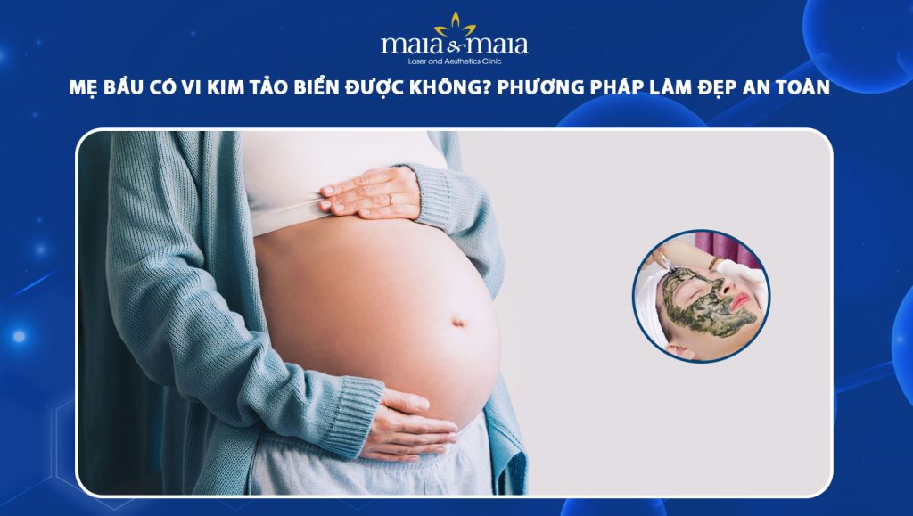 bầu có vi kim tảo biển được không