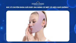 Bác sĩ chuyên khoa giải đáp: Đai nâng cơ mặt có hiệu quả không? 32 đai nâng cơ mặt có hiệu quả không