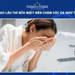 peel da bao lâu thì rửa mặt