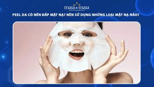 Peel da có nên đắp mặt nạ? Nên sử dụng những loại mặt nạ nào? 98 peel da có nên đắp mặt nạ