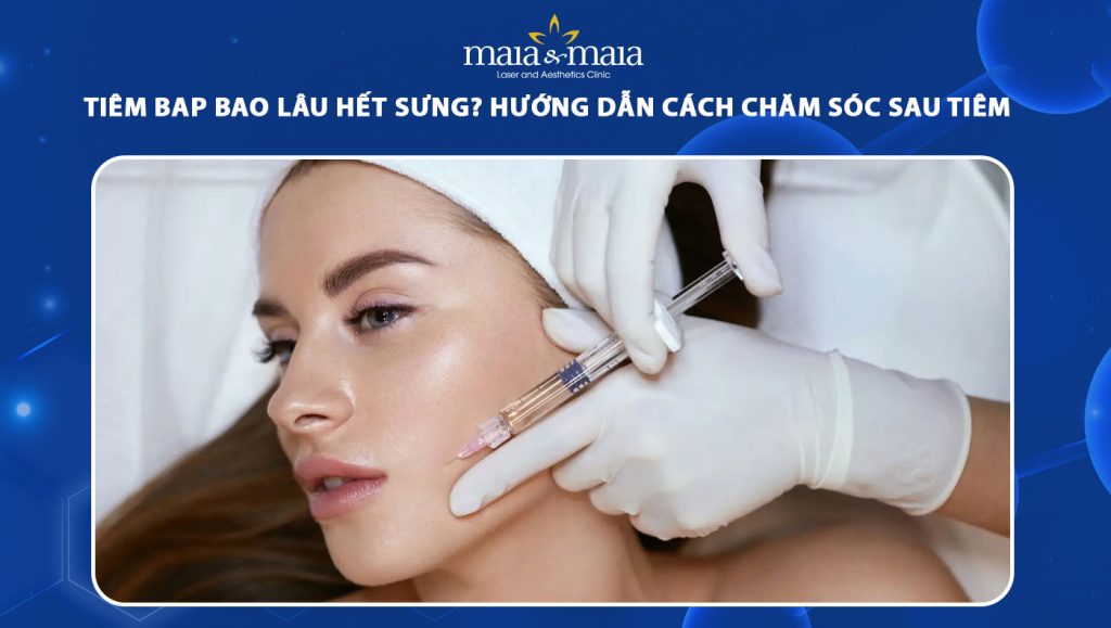 tiêm BAP bao lâu hết sưng