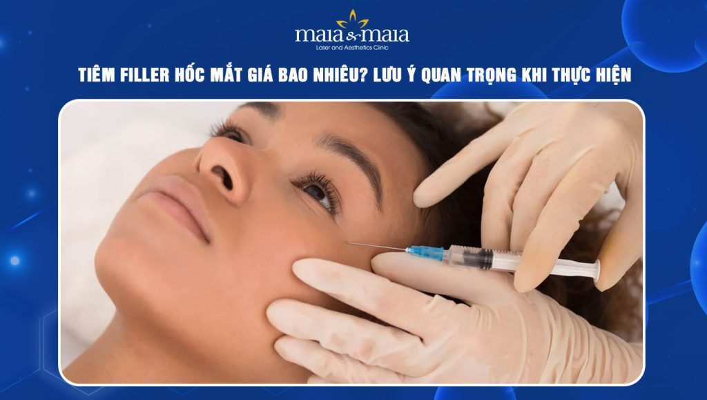 tiêm filler hốc mắt giá bao nhiêu