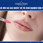 tiêm filler môi giá bao nhiêu
