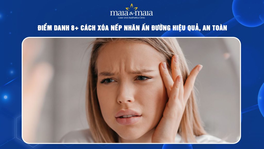 cách xóa nếp nhăn ấn đường