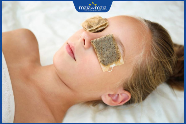 đắp túi lọc trà