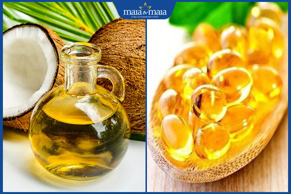 Xóa nếp nhăn bằng dầu dừa hiệu quả không? Địa chỉ trẻ hóa an toàn 3 dầu dừa và vitamin e