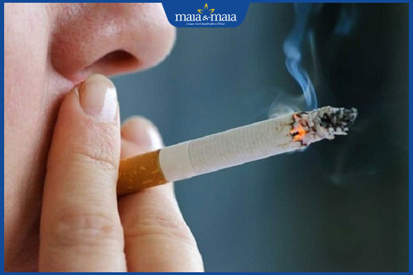 Nếp nhăn ngang sống mũi là thế nào? Giải pháp xoá nhăn hiệu quả 2 hút thuốc