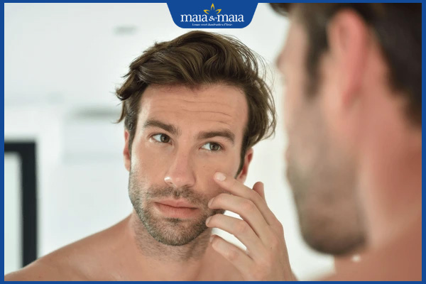 Gợi ý giải pháp chống lão hóa da ở nam giới hiệu quả 2 nam có nếp nhăn