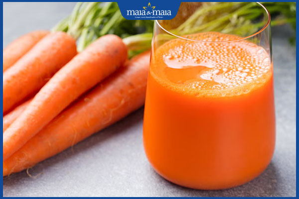 Top 12 loại nước uống đẹp da chống lão hóa từ bên trong an toàn, tiết kiệm chi phí  7 nước ép cà rốt