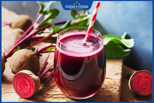 Top 12 loại nước uống đẹp da chống lão hóa từ bên trong an toàn, tiết kiệm chi phí  5 nước ép củ dền