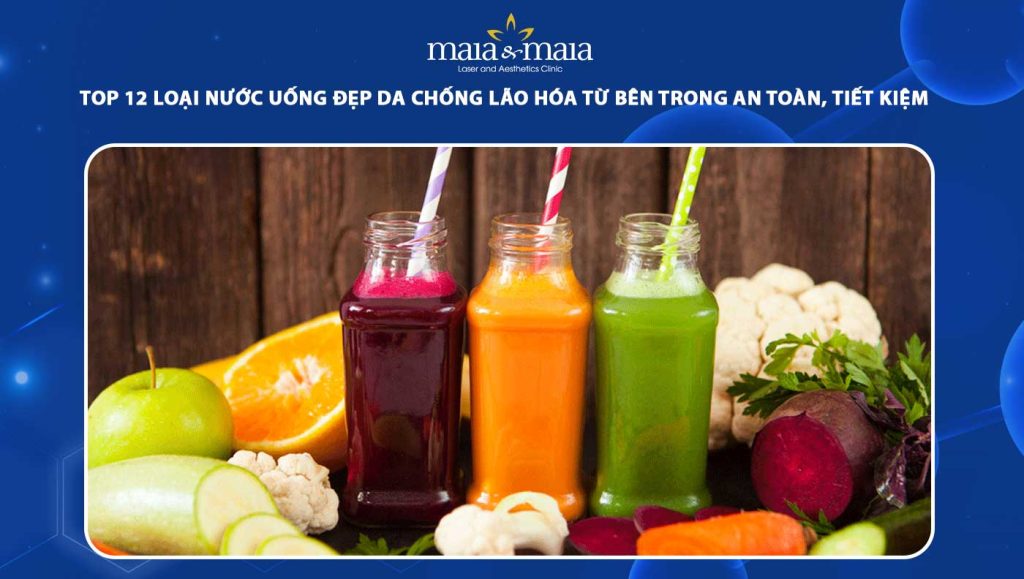nước uống đẹp da chống lão hóa