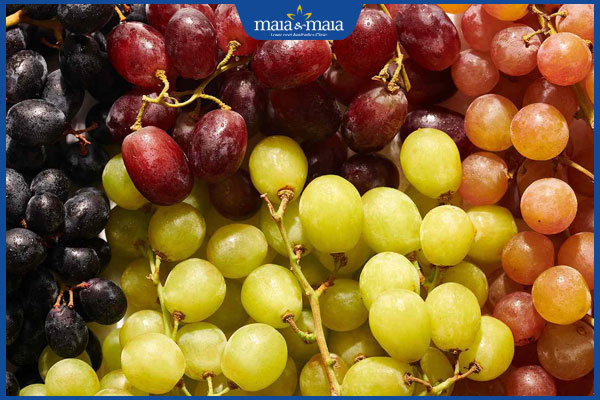 Danh sách 10 loại trái cây chống lão hóa hiệu quả cao không nên bỏ qua! 6 quả nho