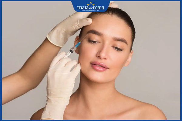 Dấu hiệu lão hóa da - Các phương pháp chăm sóc và cải thiện da chảy xệ  6 thực hiện tiêm botox