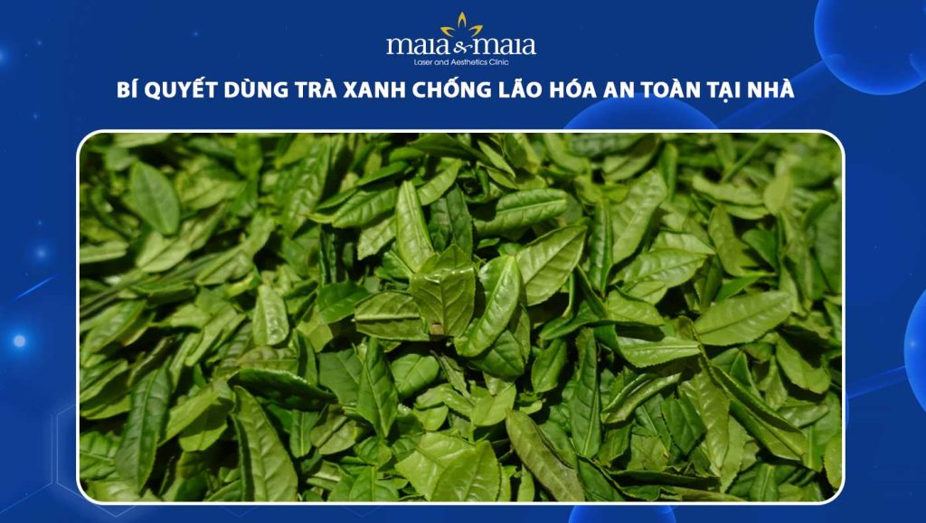 trà xanh chống lão hóa