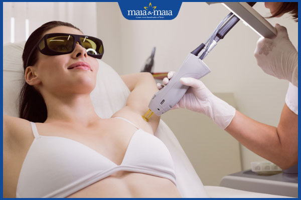 trẻ hóa vùng nách