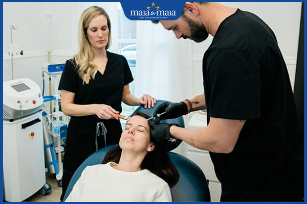 thực hành tiêm filler