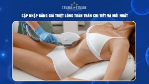 Cập nhập bảng giá triệt lông toàn thân chi tiết và mới nhất  63 bảng giá triệt lông toàn thân