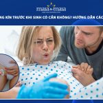 cạo lông vùng kín trước khi sinh
