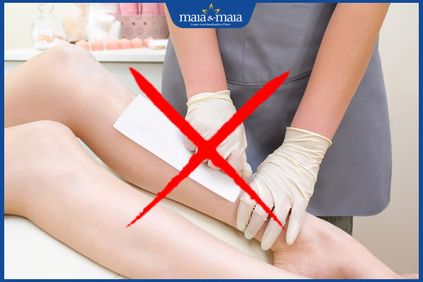 Đến tháng có triệt lông được không? Thời điểm triệt lông an toàn 3 không wax lông