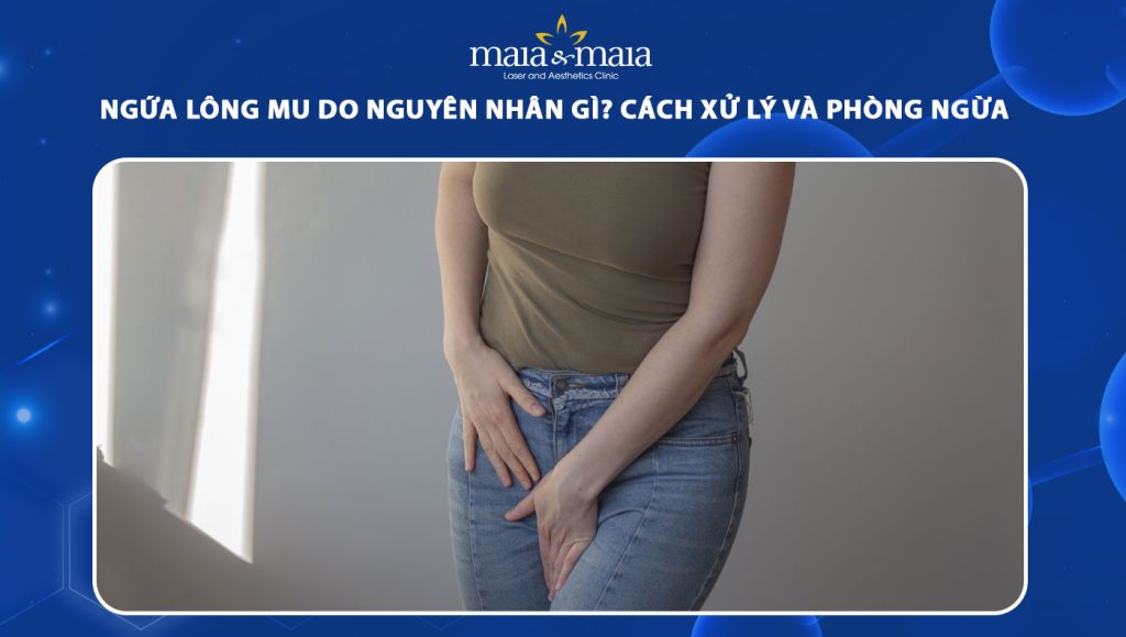 ngứa lông mu