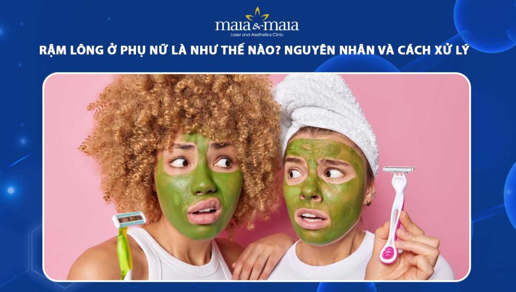 rậm lông ở phụ nữ