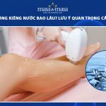 sau triệt lông kiêng nước bao lâu