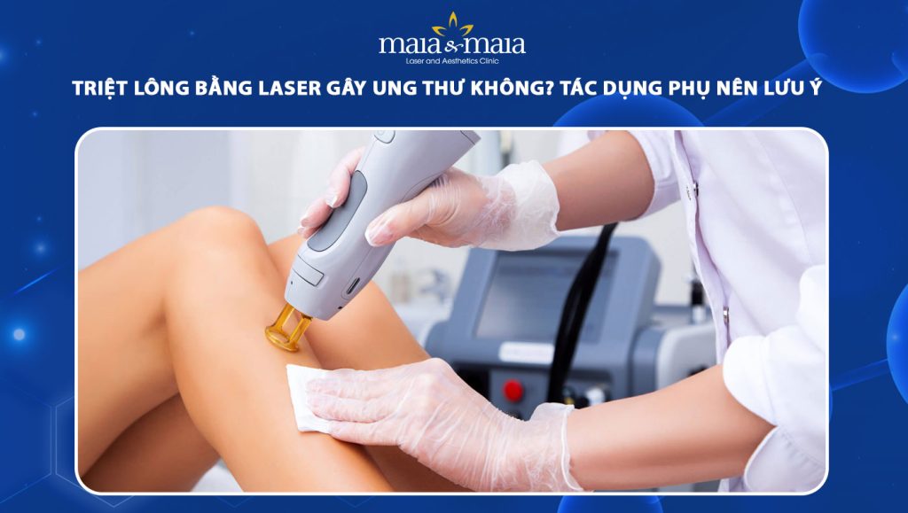 triệt lông bằng laser gây ung thư