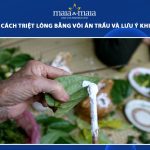 triệt lông bằng vôi ăn trầu