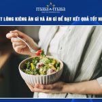 triệt lông kiêng ăn gì